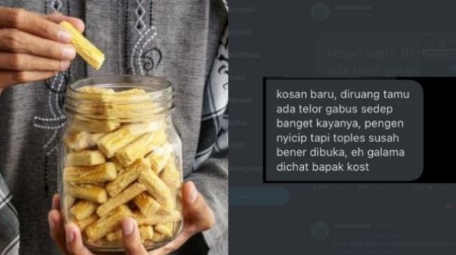 Susah Buka Toples, Lelaki Ini Malu Aksinya Ditonton Bapak Kos di CCTV