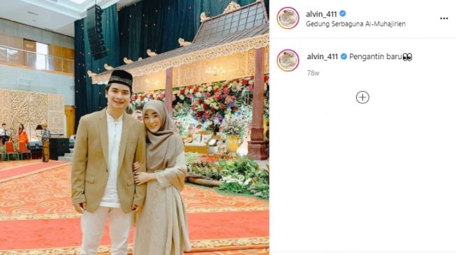 Potret kebersamaan Alvin Faiz dan Larissa Chou. (Instagram/alvin_411)