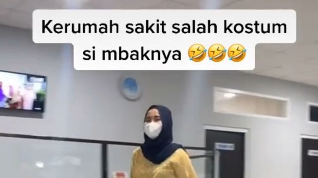 Niat Nyinyir Baju Orang Lain, Cewek Ini Malah Jadi Bulan-bulan Warganet. (Dok: TikTok/Ekadyan)