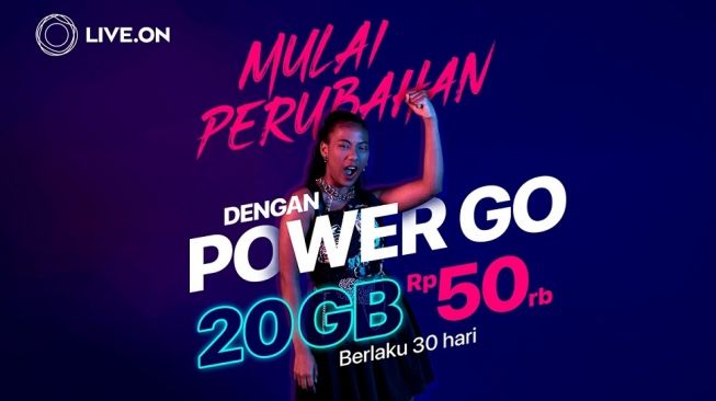 XL Axiata Hadirkan Paket Power Go 20GB Rp 50.000 Lewat Live.On