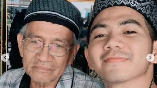 Rizki DA dan ayahnya, Muthalib Pily [Instagram]