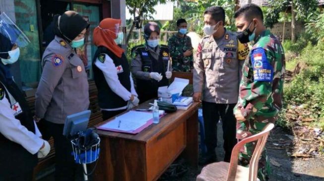 Kapolres Loteng  Imbau Warga Lebaran Topat di Rumah Jangan 