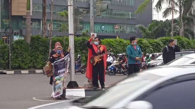 "Bang Rhoma Irama" juga Solidaritas Palestina di Palembang