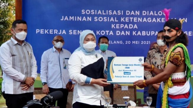 BPJS Ketenagakerjaan dan Menaker Ajak Pekerja Seni Ikut Program Jamsostek