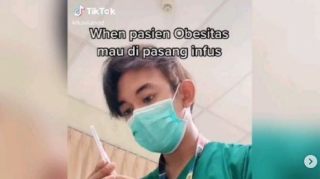 Gegara Bikin Konten Pasien Obesitas, Perawat Ini Panen Hujatan Publik