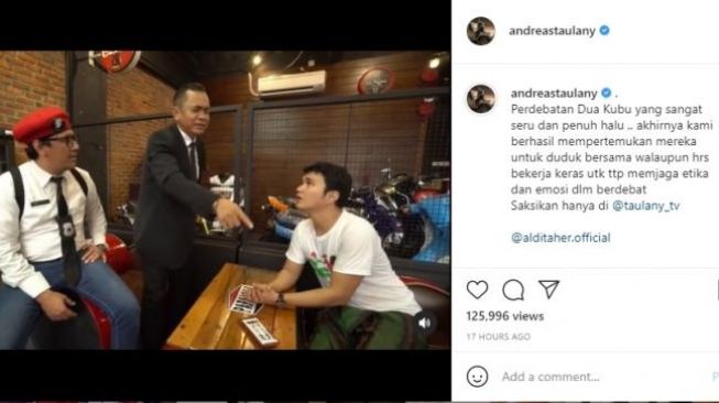 Gegara Kecupan Pipi, Lord Rangga Dianggap Lebih Waras Dari Aldi Taher