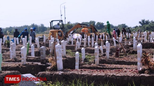 IHME Prediksi Kasus Kematian Covid-19 di Indonesia Tinggi