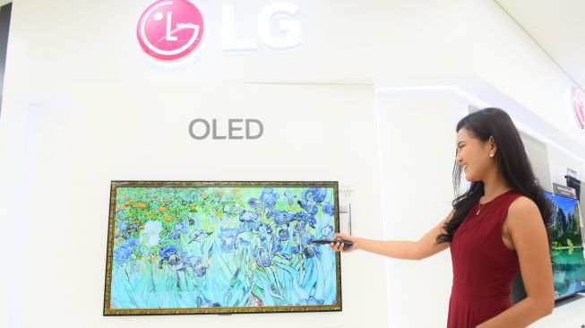 Peluncuran jajaran TV LG OLED evo dan OLED, Senin (24/5/2021). [PT LG Electronics Indonesia]