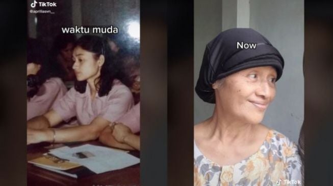 Perbandingan Nenek masa kini dan masa muda. [Tiktok]