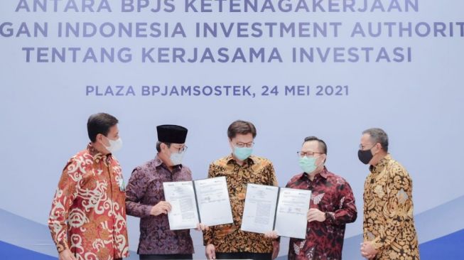 Optimalkan Kinerja Investasi, BPJamsostek dan INA Teken Nota Kesepahaman