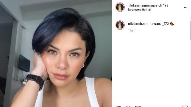 Penampilan baru Nikita Mirzani. (Instagram/@nikiramirzanimawardi_172)