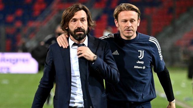 Juventus Finis 4 Besar, Pirlo: Saya 100 Persen Bertahan!