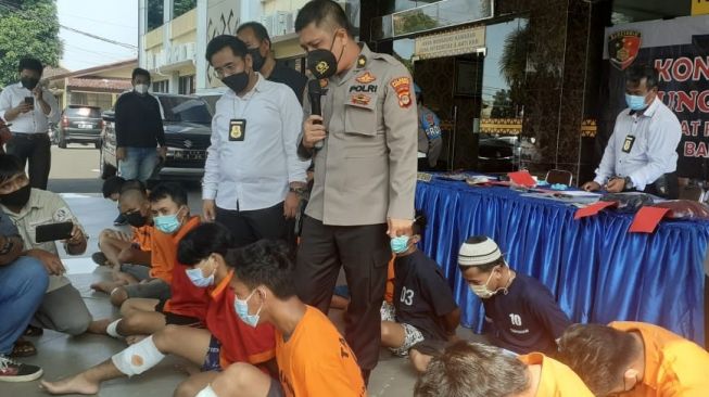 Dalam 9 Hari, Polresta Bandar Lampung Ringkus 17 Tersangka Kejahatan