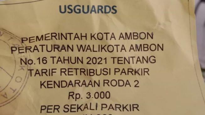 RESMI, Hari Ini Tarif Parkir Kendaraan Roda Dua Berlaku