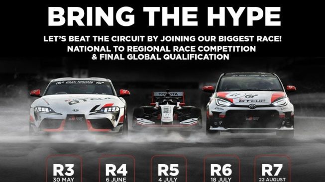 Toyota gelar kompetisi balap virtual Gazoo Racing GT Cup [Toyota via ANTARA]