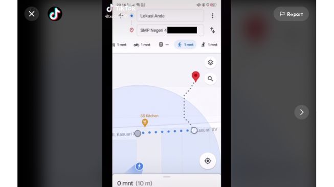 Viral Kamar Tembus Ruang Kepsek, Waktu Tempuh Rumah-Sekolah di Maps 0 Menit