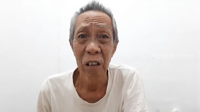 Abdul Hamid alias Pak Ogah saat ditemui di Rumahnya Kawasan Bekasi, Jawa Barat, Selasa (25/5/2021).