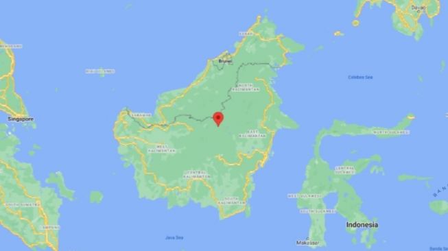 Kondisi Geografis Pulau Kalimantan Berdasarkan Peta: Batas, Luas hingga Bentang Alam