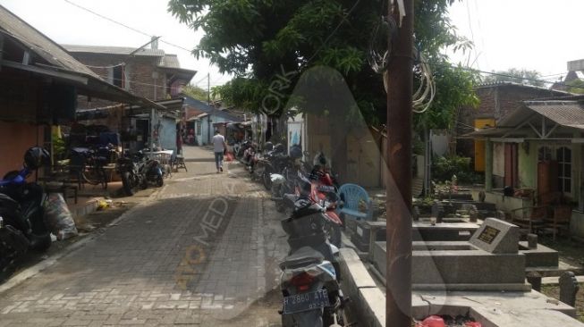 Kampung di Tengah Pemakaman Bergota Kota Semarang, Begini Kondisinya