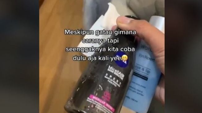 Bikin Ikut Baper, Aksi Suami Bantu Hapus Makeup Istri saat Tidur Panen Pujian