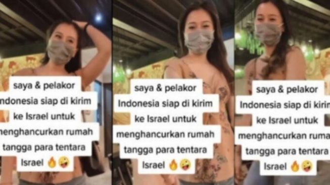 Geger! Wanita Pelakor Indonesia Siap 'Jihad' ke Gaza Hancurkan Rumah Tangga Tentara Israel