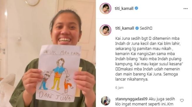 Unggahan Titi Kamal [Instagram/@titi_kamall]