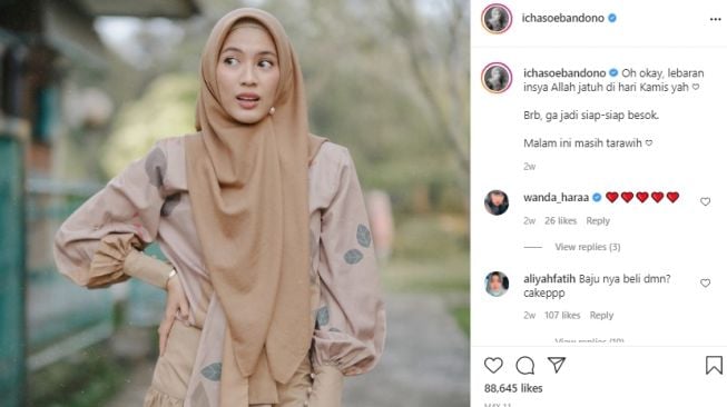 Potret Alyssa Soebandono yang dibilang makin kurus. [Instagram/ichasoebandono]