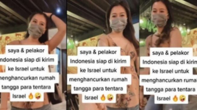 Heboh Pelakor Indonesia Dukung Palestina, Siap Hancurkan Rumah Tangga Tentara Israel