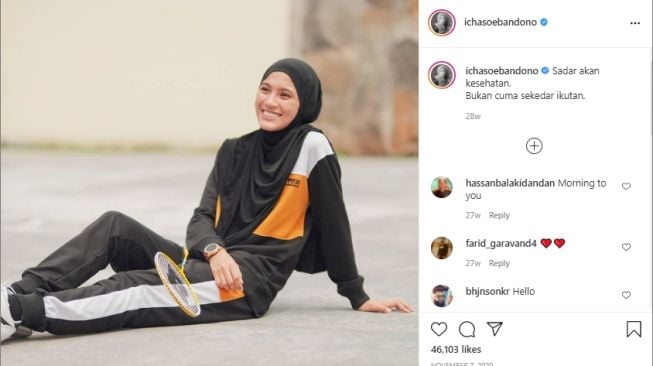 Potret Alyssa Soebandono yang dibilang makin kurus. [Instagram/ichasoebandono]