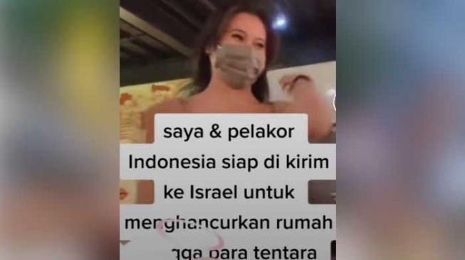 Wanita Cantik-Pelakor Siap Hancurkan Rumah Tangga Tentara Israel, Warganet: Jihad Tapi....