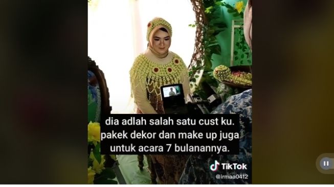 MUA berduka salah satu customer-nya meninggal dunia (tiktok.com/@irmaa0412)