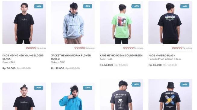 Jakcloth diskon besar-besaran