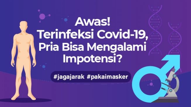 INFOGRAFIS: Awas! Terinfeksi Covid-19, Pria Bisa Mengalami Impotensi?