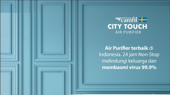 Dengan Hepa Filter, Air Purifier Camfil City Touch Mampu Bunuh 99,9% Kuman