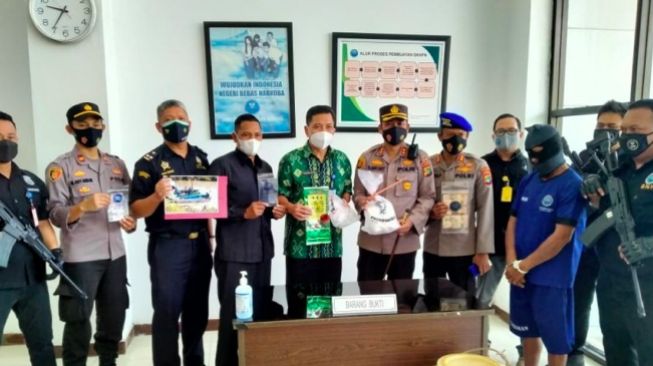 Lewat Jalur Air, Warga Banyuasin Selundupkan Sabu 1,1 Kg ke Pulau Bangka