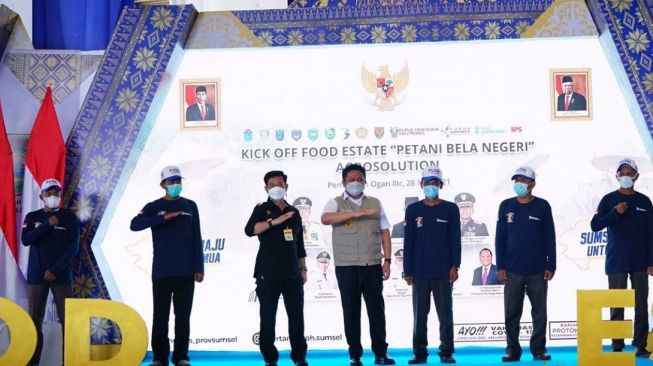 Gubernur Sumsel Dukung Program Food Estate untuk Stabilitas Pangan