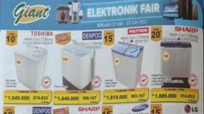 promo rice cooker di giant