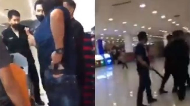 Viral Video Diduga Bos Department Store Ancam Karyawan Pakai Senjata Tajam