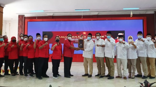 Partai Gerindra Jateng Silaturahmi ke PDIP, Bahas Apa?