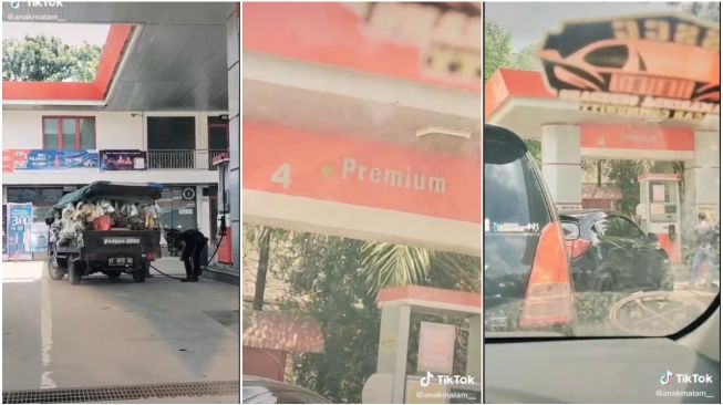 Rusak Harga Diri! Viral Pick up Sayur Isi Pertamax, Mobil Mewah Malah Antre Premium