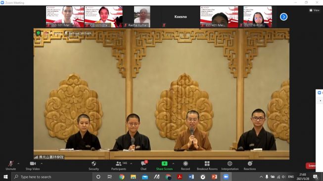 Institut Fo Guang Shan Dong Zen Malaysia Buka Kelas Online Buddha Dharma