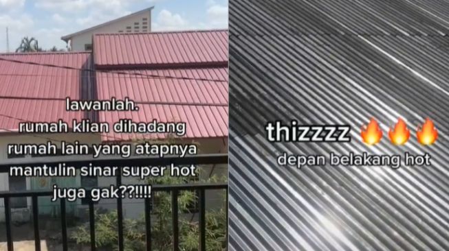 Curhat Wanita Atap Rumah Tetangga Silau dan Pantulkan Panas: Depan Belakang Hot