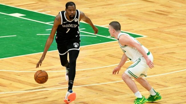 Kevin Durant Menggila, Nets Kini Ungguli Celtics 3-1 di Play-off NBA