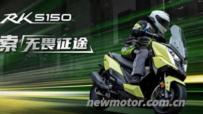 Kymco RKS 150 akan berkompetisi dengan Honda ADV150 dan Yamaha NMax [RideApart].