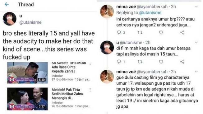 Lea Ciarachel jadi trending di Twitter karena gadis 15 tahun ini memerankan seorang istri ketiga di sinetron Suara Hati Istri yang tayang di Indosiar. [Instagram]