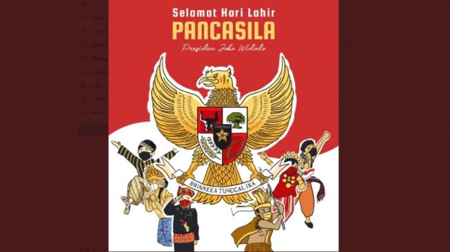 Trending Topik, Warganet Indonesia Ramai-ramai Rayakan Hari Pancasila