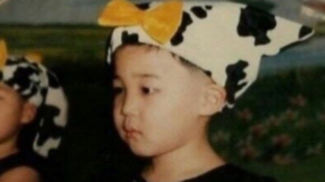 Potret masa kecil member BTS - Jimin. (Twitter)