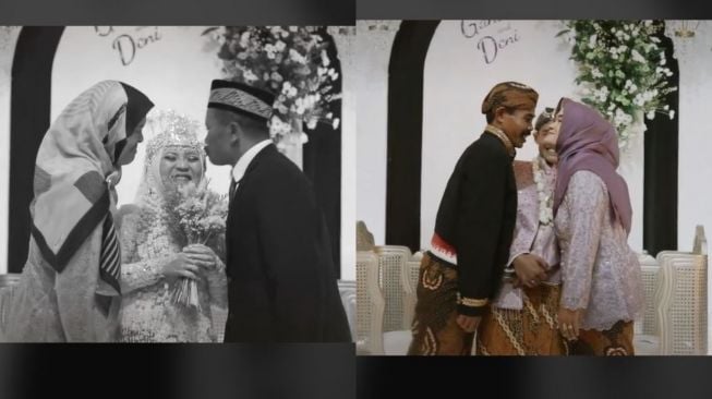 Viral Pengantin Bikin Prank ke Orangtua, Malah Kena Tabok (tiktok.com/@tinularstudio)