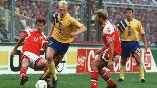 Euro 1992, Ketika Tim Dinamit Denmark 'Meledak' di Bawah Kepemimpinan Moller Nielsen