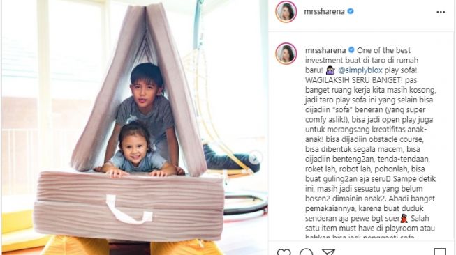 Potret Ryshaka anak Ryan Delon dan Sharena. [Instagram]